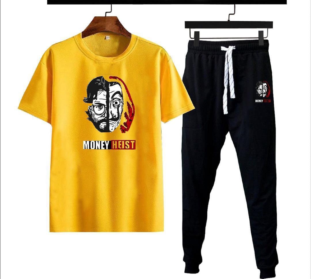 Men's MULTICOLOR SHIRT WITH BLACK TROUSER