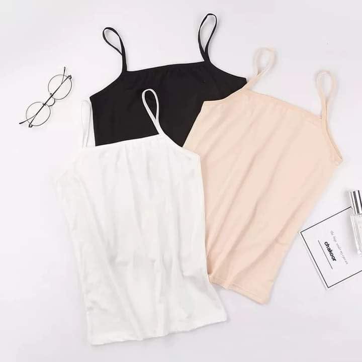 Pack of 3 Plain Camisole For Ladies