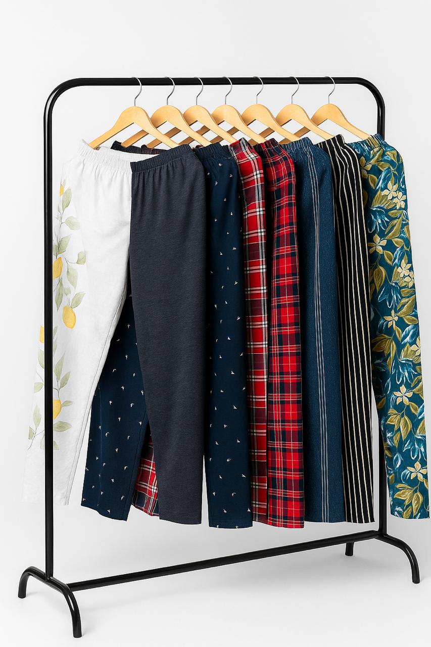 Printed Ladies Loose Pajamas