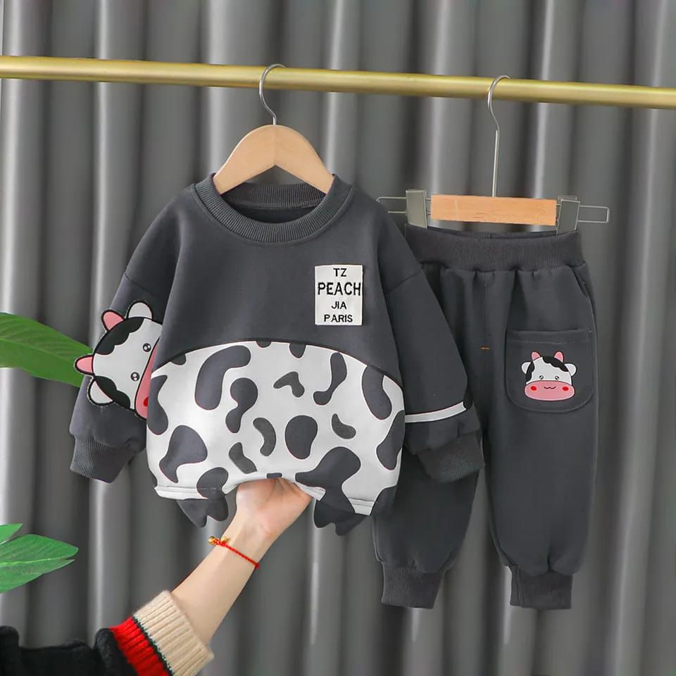 Cow sweatshirt best sale