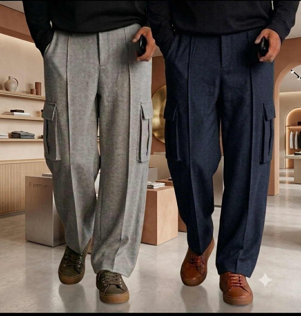 Front Stitch Trousers cargo style