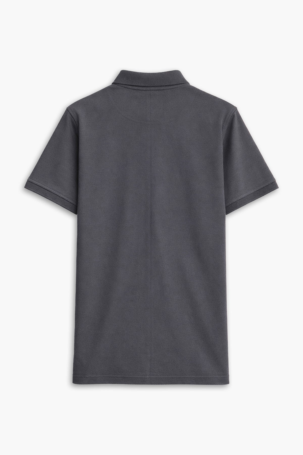 Men Branded Polo - D/Grey
