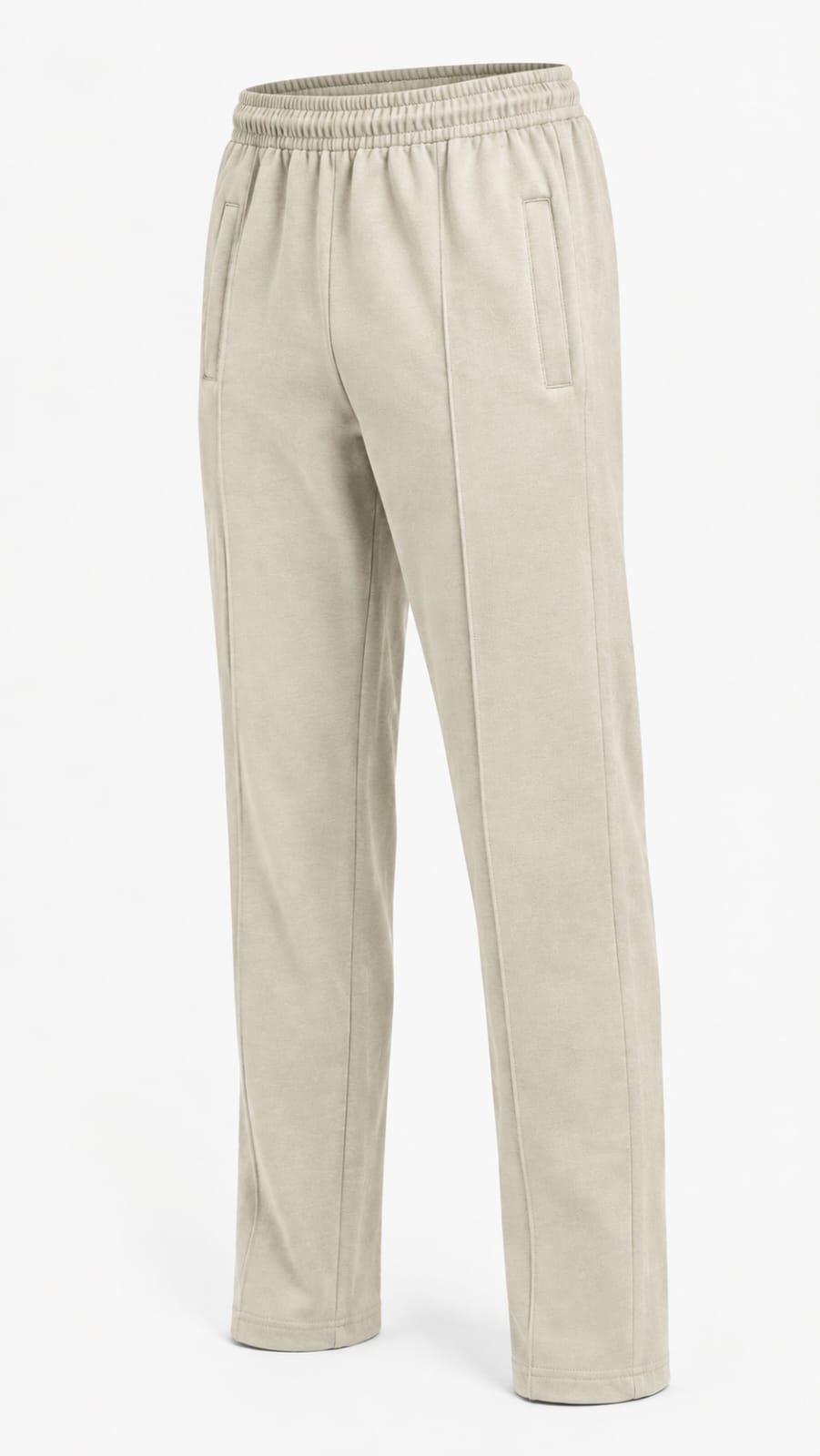 Off white Front Stitch Trousers