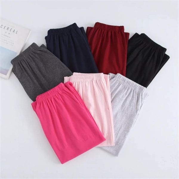 Pack of 2 High Waisted Plain Sleeping Pajamas (KO-TO-0253)