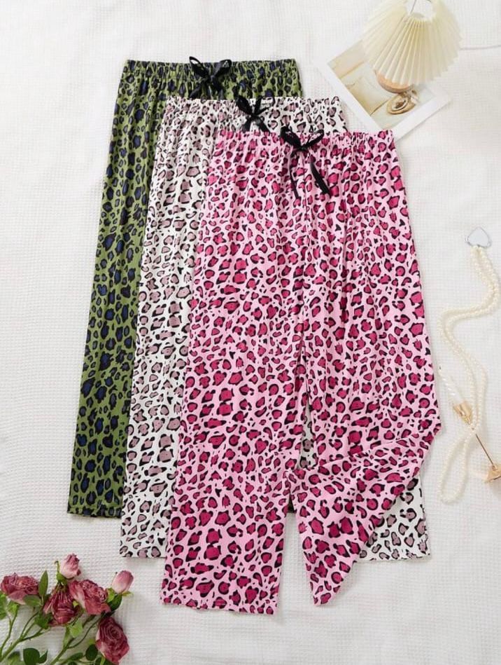 Pack of 3 Cheetah Printed Plazo For Her