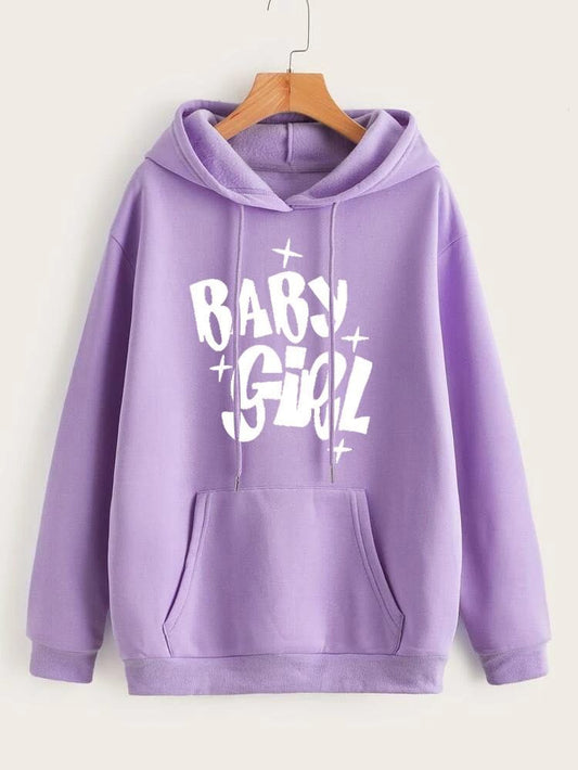 PURPLE BABY GIRL HOODIE