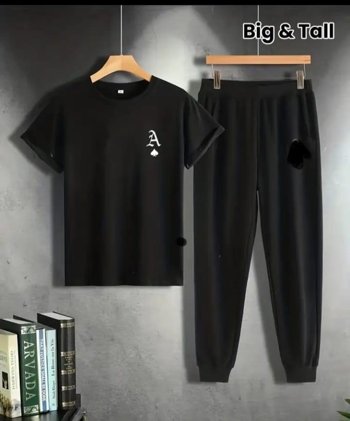 BLACK TRACK SUIT