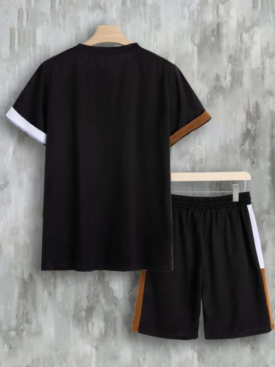 Men's Shirt with Shorts Track Suit