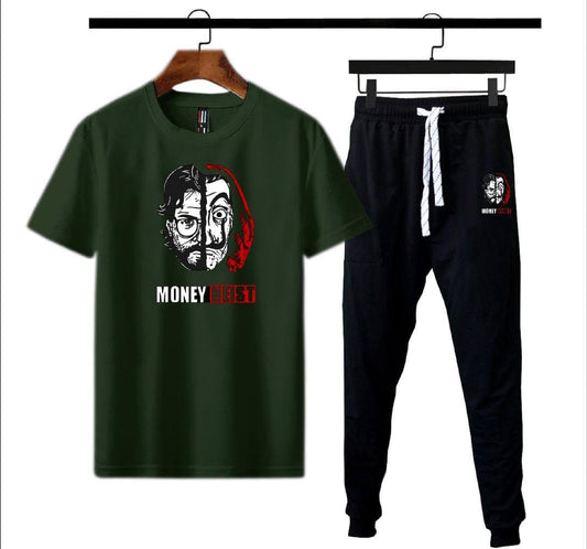 Men's MULTICOLOR SHIRT WITH BLACK TROUSER