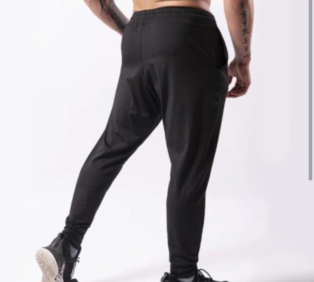 WHITE WITH BLACK TRACK SUIT