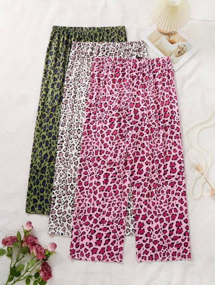 Pack of 3 Cheetah Printed Plazo For Her