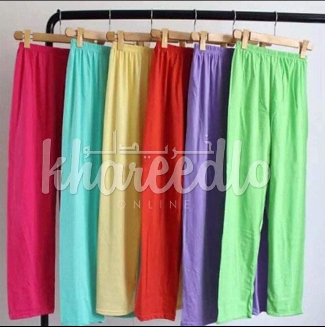 Pack of 3 High Waisted Plain Sleeping Pajamas (KO-TO-0254)