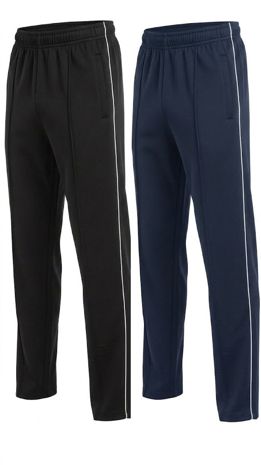 Pack of 2 Front Stitch Trousers ( Black,Navy blue)