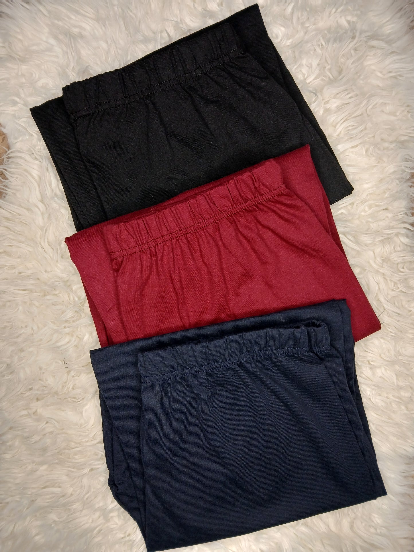 Pack Of 3 Plain MULTI COLOURS PLAZO Pajamas For Ladies