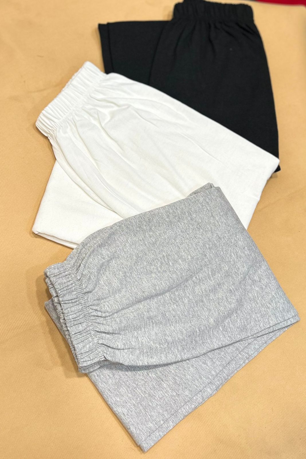 Pack Of 3 Plain LOOSE PLAZO Pajamas For Ladies